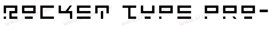 Rocket Type Pro字体转换